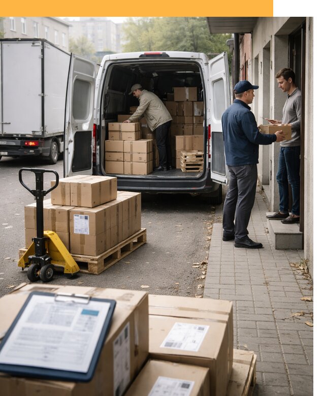 Доставка грузов от двери до двери с таможней от 45527 руб.
