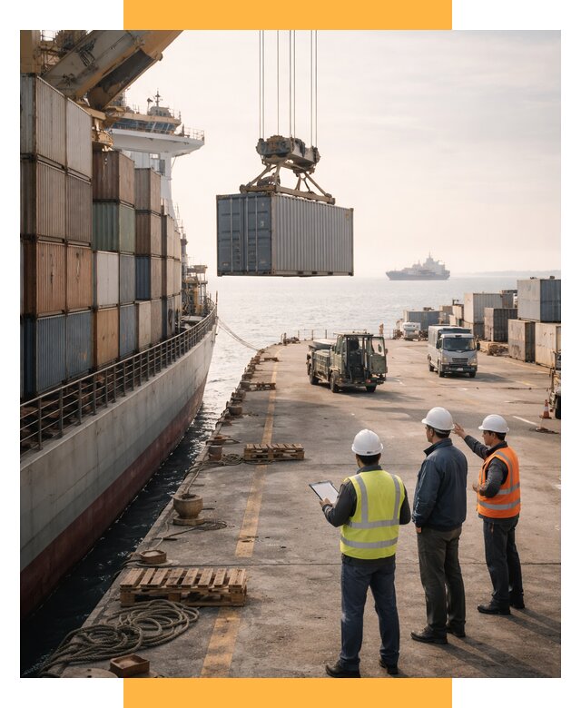 Морские перевозки грузов по миру от 45527 р. | СетСервис-Срк