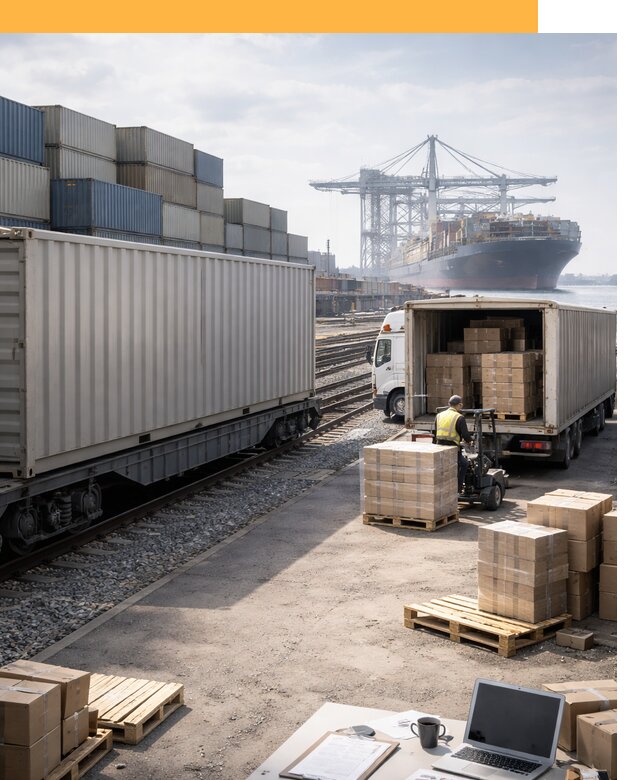 Мультимодальные перевозки грузов по миру от 45527 руб