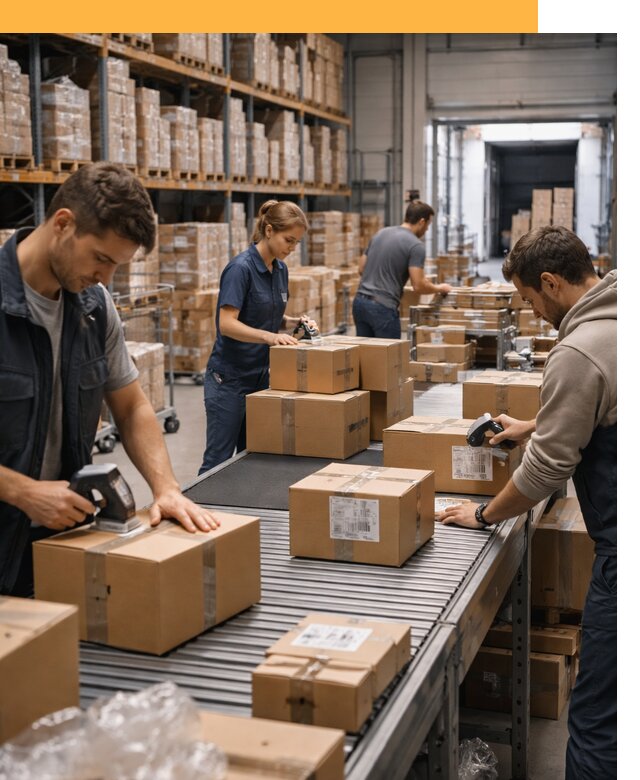 Доставка товаров для маркетплейсов от двери до склада от 7588