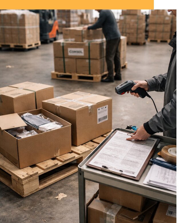 Сборные грузы из Китая: доставка, склад и таможня от 18211