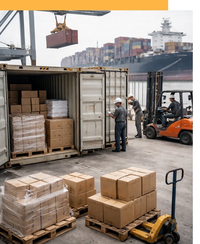 Контейнерные перевозки из Китая под ключ от 121404 руб/контейнер