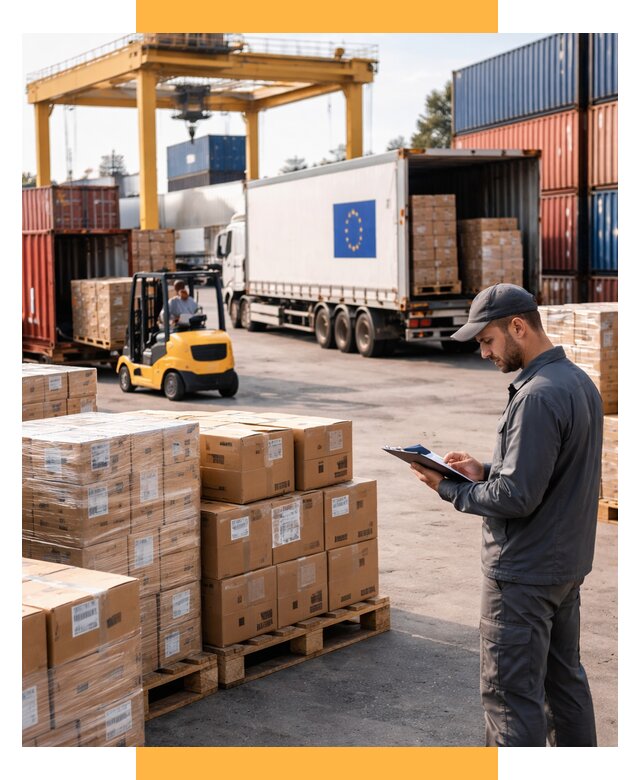 Доставка грузов из Европы от 12140 р., логистика СетСервис-Срк