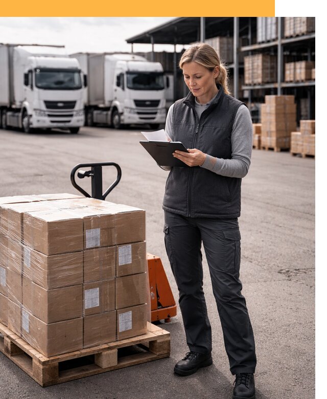 Доставка грузов из Европы к дверям клиента от 12140 руб