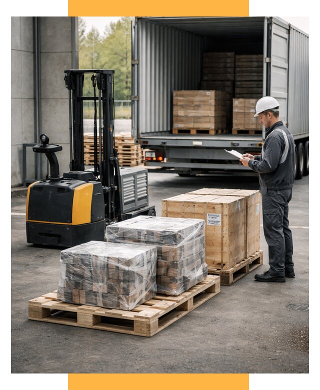 Доставка оборудования из Европы под ключ от 45527 р. | СетСервис-Срк