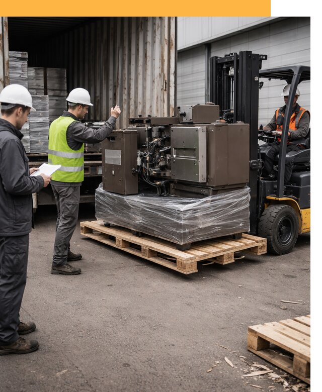 Доставка промышленного оборудования из Европы от 45527