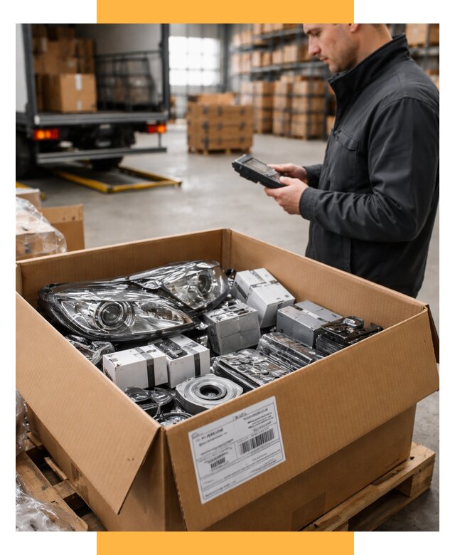 Доставка автозапчастей из Европы под ключ от 12646 р. | СетСервис-Срк