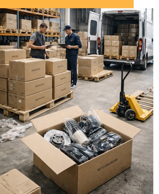 Доставка автозапчастей из Европы от 12646 руб быстро и надёжно