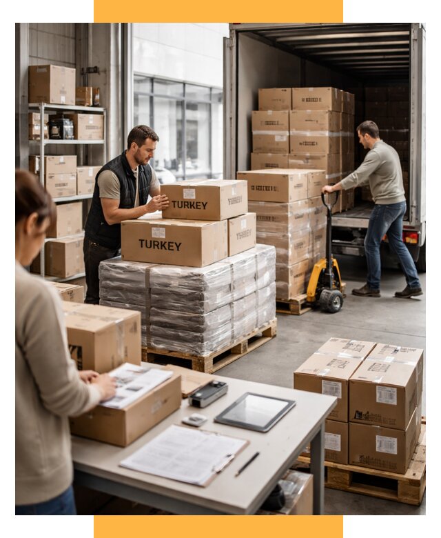 Доставка одежды из Турции от 6576 р. под ключ, СетСервис-Срк