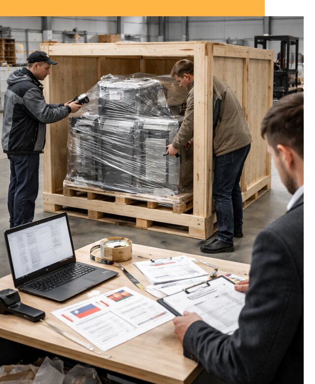 Доставка промышленного оборудования из США от 65761 руб