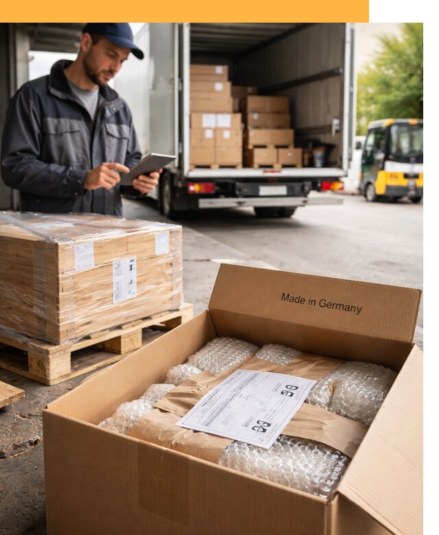 Доставка грузов из Германии от 45527 руб с таможенным оформлением