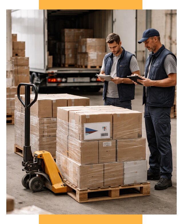 Доставка грузов из Чехии в Россию от 35410 р. | СетСервис-Срк