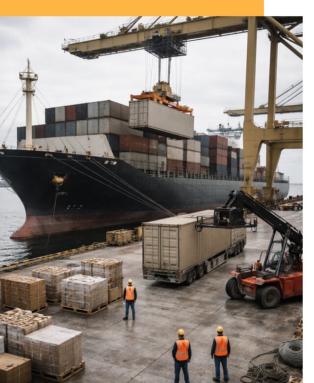 Морские перевозки из Индии: доставка FCL/LCL, таможня от 121404