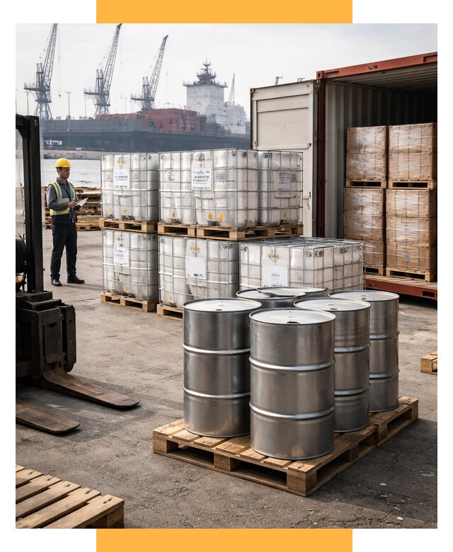 Доставка химического сырья из Индии от 252925 р. | СетСервис-Срк