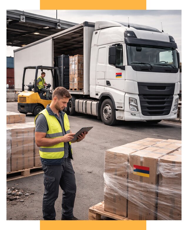 Автоперевозки из Армении от 96112 р. — услуги СетСервис-Срк