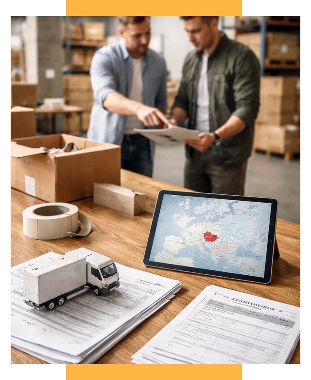 Доставка грузов в Чехию от 35410 р. - логистика СетСервис-Срк