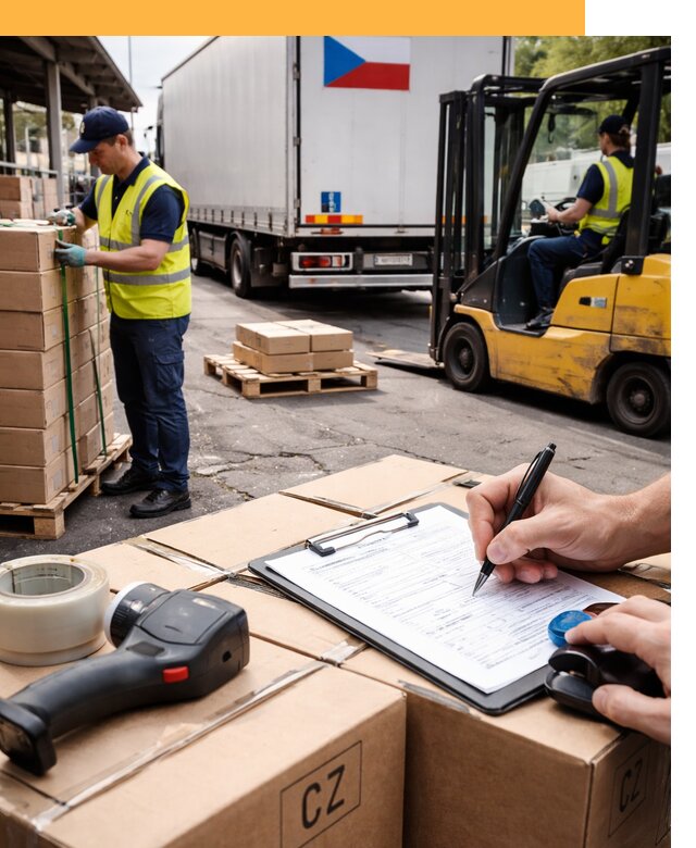 Доставка грузов в Чехию от 35410 руб, международные перевозки