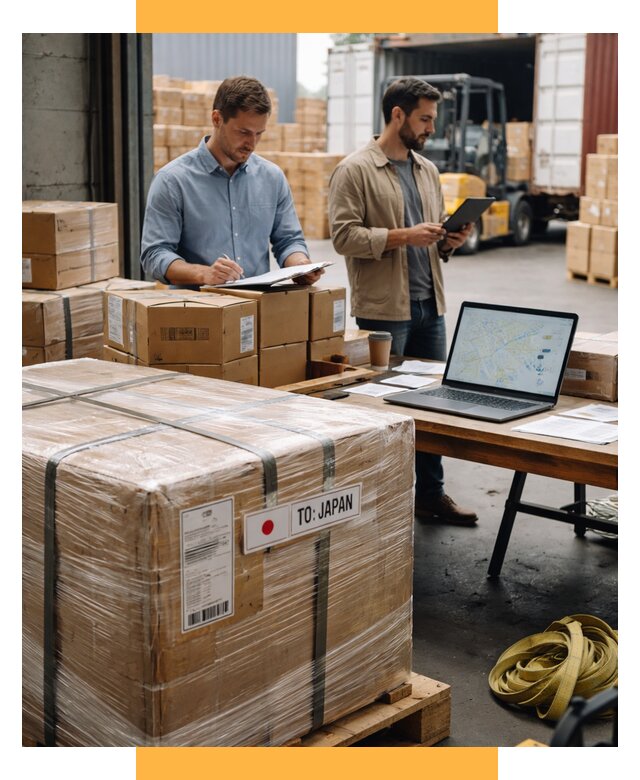 Доставка грузов в Японию от 25293 р., логистика СетСервис-Срк