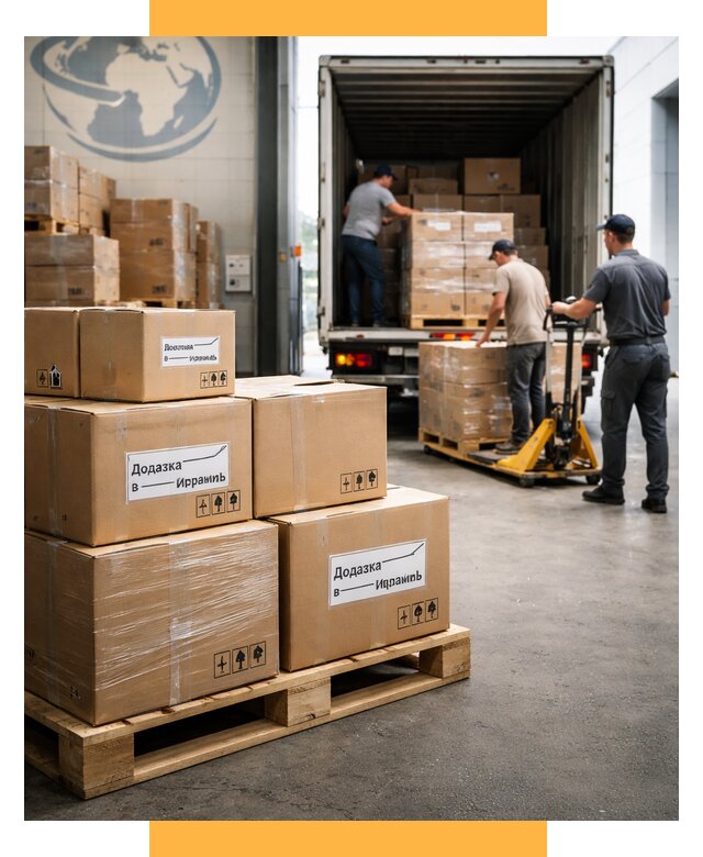 Доставка грузов в Израиль и экспорт от 45527 р. СетСервис-Срк