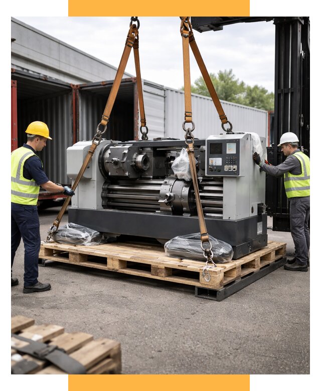 Перевозка станков и таможня от 60702 р. | СетСервис-Срк логистика