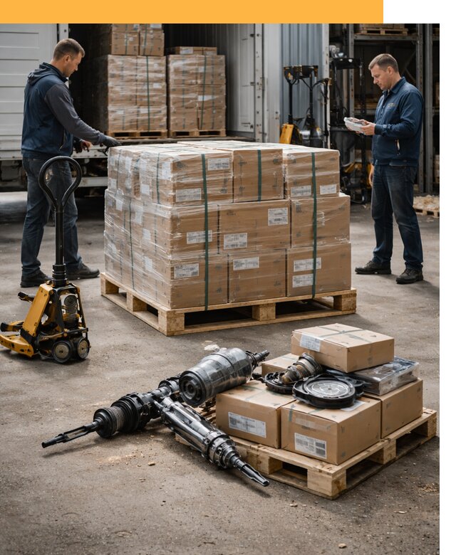 Международная перевозка автозапчастей по миру от 4553 руб