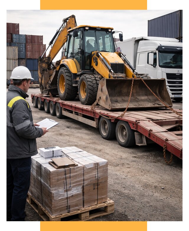 Международная перевозка спецтехники от 45527 р., СетСервис-Срк