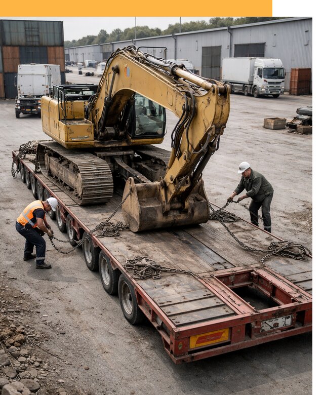 Перевозка спецтехники по России и миру от 45527 руб