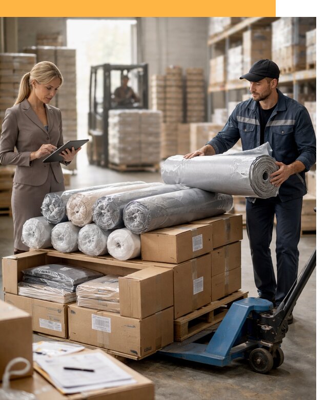 Перевозка текстиля по миру от 15176 руб. с таможней и страхованием