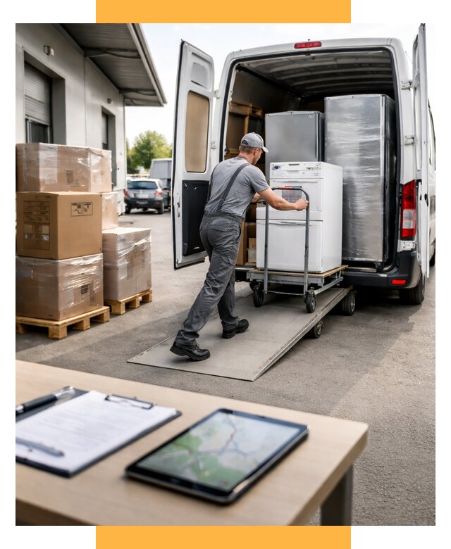 Перевозка бытовой техники от 6576 р. - логистика СетСервис-Срк