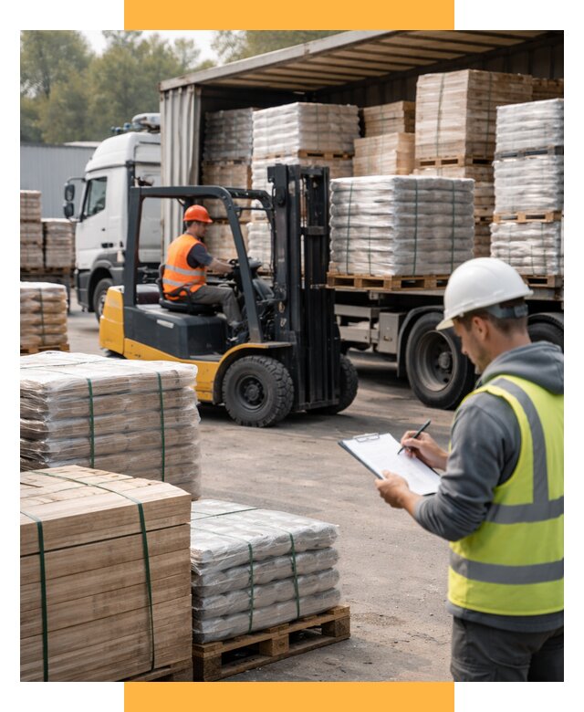 Перевозка строительных материалов от 5564 р. | СетСервис-Срк