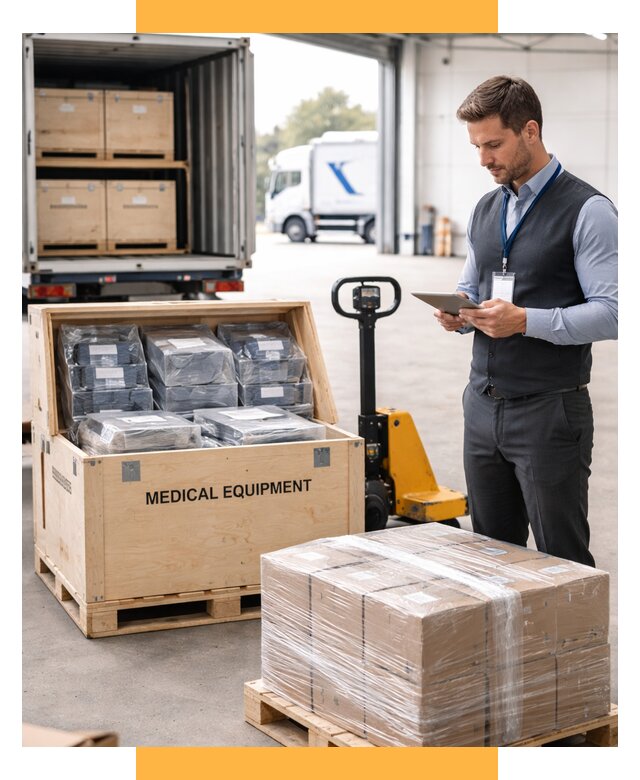 Перевозка медицинского оборудования от 15176 р. в СетСервис-Срк