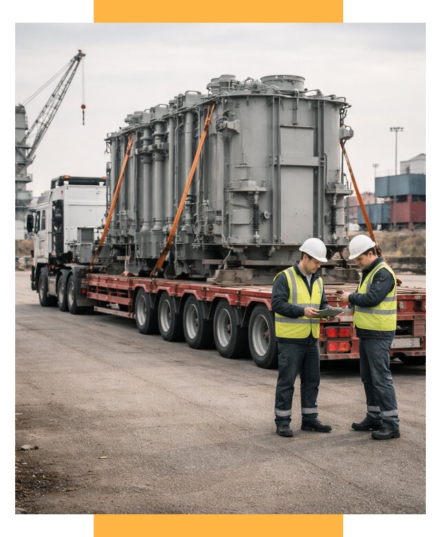 Перевозка негабаритных грузов под ключ от 121404 р., СетСервис-Срк