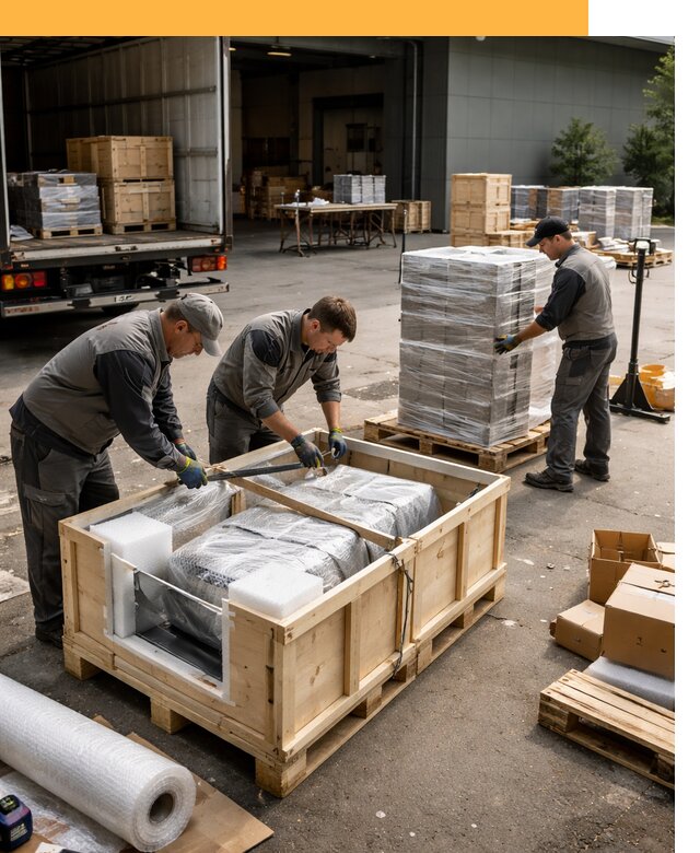 Перевозка выставочных грузов по миру от 25293 руб за м2 с таможней