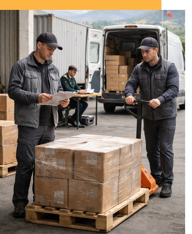 Доставка грузов через Армению, быстрая таможенная очистка от 25293