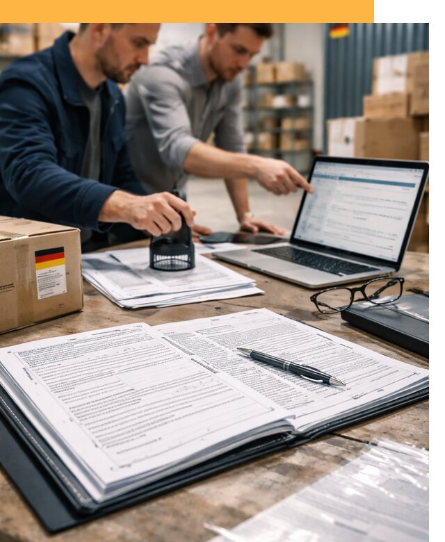 Таможенное оформление грузов из Германии от 9105 руб.