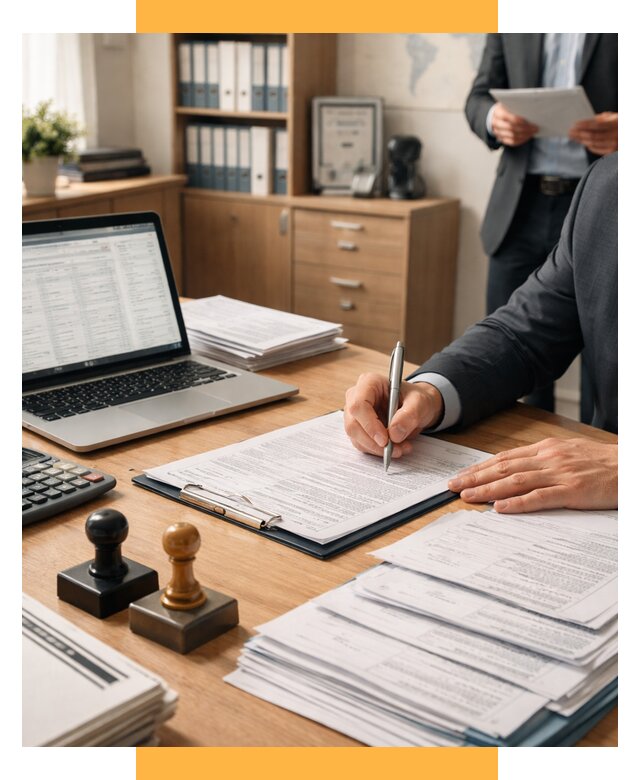 Услуги таможенного брокера под ключ от 8599 р. | СетСервис-Срк