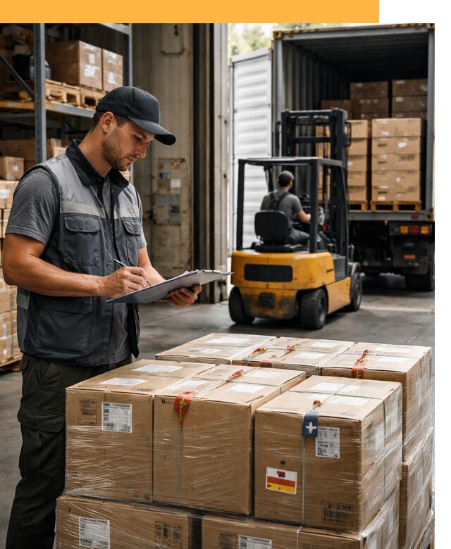 Реэкспорт товаров с таможенным оформлением и доставкой от 12140