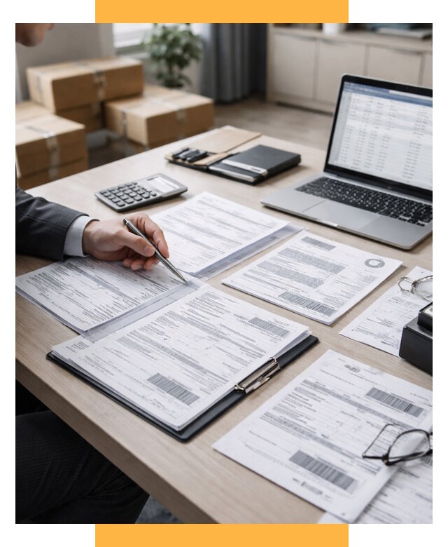 Анализ документов для таможни от 4553 р. - СетСервис-Срк