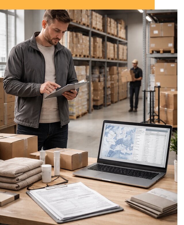 Закупка товаров в Европе под ключ: доставка, таможня от 7588 руб