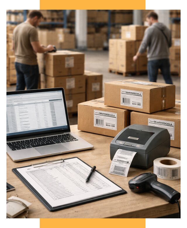 Маркировка импортных товаров от 4553 р. под ключ, СетСервис-Срк